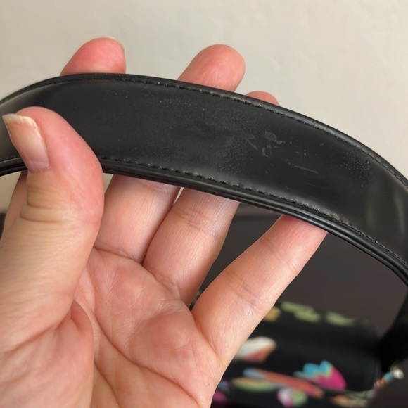 GUESS mini bag, canvas with floral print, RARE! 9”x5” - Picture 13 of 14